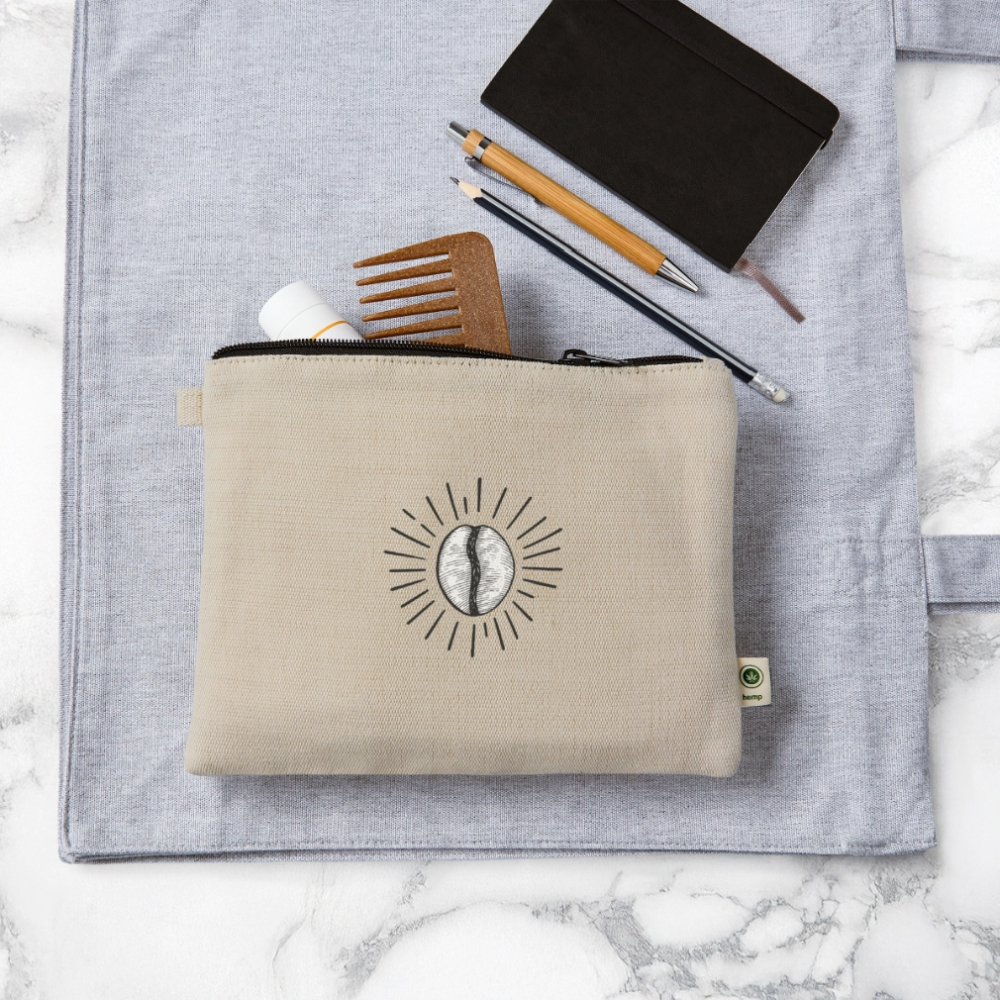Carry-All Pouch | Premium Organic Hemp & Cotton - natural