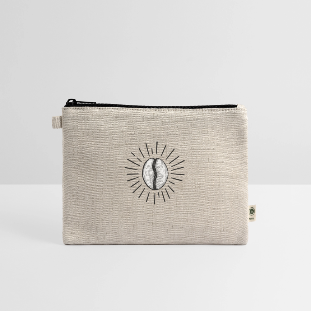 Carry-All Pouch | Premium Organic Hemp & Cotton - natural